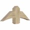 Ekena Millwork Bellingham Rough Sawn Timber Gable Bracket, Douglas Fir, 36"W x 13"H x 4"D x 6"F, 9/12 Pitch GBW036X13X0406BEL00RDF - alternate 4